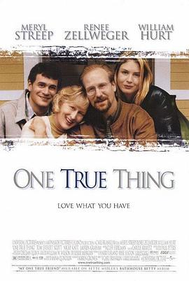 亲情无价 One True Thing